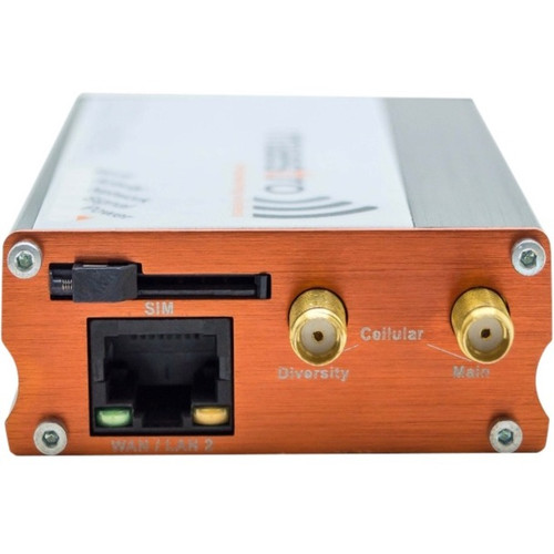 Lantronix E224 Wi-Fi 4 IEEE 802.11n 2 SIM Ethernet, Cellular Modem/Wireless Router - 4G - LTE - 2.40 GHz ISM Band - 37.50 MB/s Speed - (E224HPL2S)