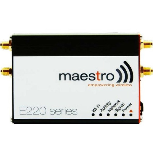 Lantronix E224 Wi-Fi 4 IEEE 802.11n 2 SIM Ethernet, Cellular Modem/Wireless Router - 4G - LTE - 2.40 GHz ISM Band - 37.50 MB/s Speed - (Fleet Network)