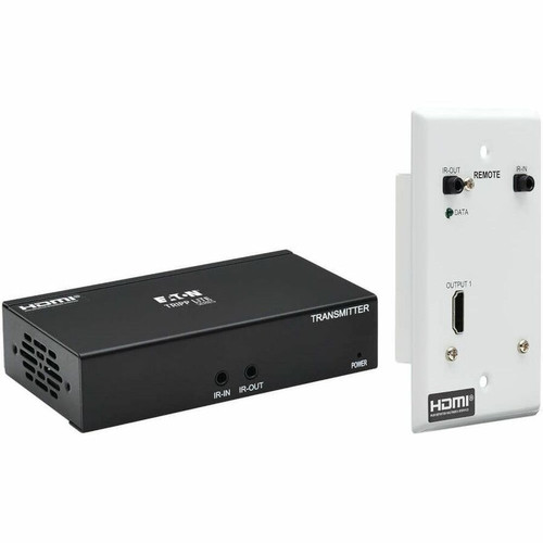 Tripp Lite by Eaton B127A-1A1-BHFH Video Extender Transmitter/Receiver - 1 Input Device - 1 Output Device - 230 ft (70104 mm) Range - (Fleet Network)
