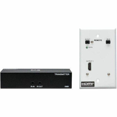 Tripp Lite series B127A-1A1-BHFH Video Extender Transmitter/Receiver - 1 Input Device - 1 Output Device - 230 ft (70104 mm) Range - 2 (B127A-1A1-BHFH)