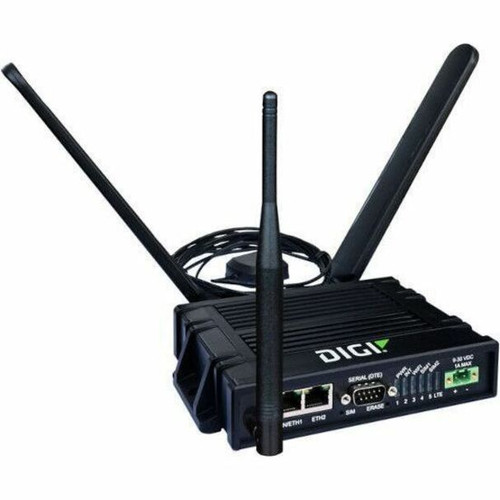 Digi Dual SIM Cellular Ethernet Modem And Wi Fi 5 Wireless Router With Band 2.4 GHz Support LTE HSPA Connectivity IX20-W0P4