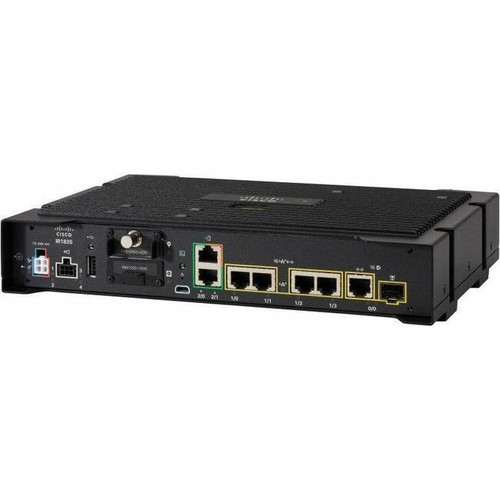 Cisco Catalyst IR1800 Router - 4 Ports - 1 WAN Port(s) - Management Port - 4 - 4 GB - Gigabit Ethernet - Desktop, DIN Rail, Panel - 5 (Fleet Network)