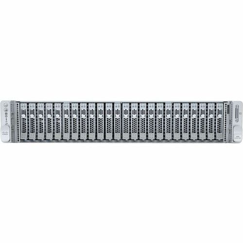 Cisco HyperFlex Server Barebone System - 2U Rack-mountable - 2 x Processor Support - Intel C621A Chip - 8 TB DDR4 SDRAM Maximum RAM - (Fleet Network)