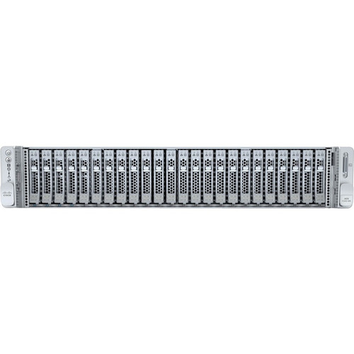Cisco HyperFlex Server Barebone System - 2U Rack-mountable - 2 x Processor Support - Intel C621A Chip - 3 TB DDR4 SDRAM Maximum RAM - (Fleet Network)