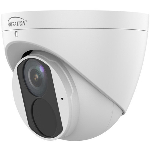 Gyration CYBERVIEW 810T 8MP Indoor/Outdoor Turret Network Camera - 4K UHD - 98. 43 ft IR Night Vision - IP67 - H. 265