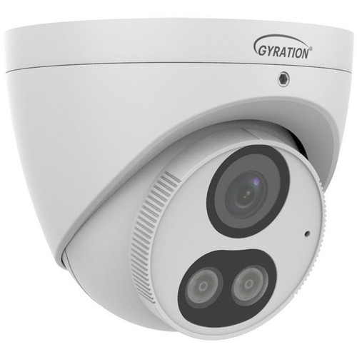 Gyration CYBERVIEW 510T 5 Megapixel Indoor/Outdoor HD Network Camera - Color - Turret - 98.43 ft (30 m) Infrared Night Vision - H.264, (Fleet Network)