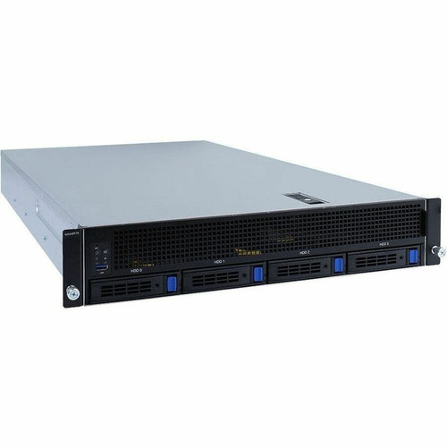 Gigabyte G242-P32 Barebone System - 2U Rack-mountable - Socket LGA-4926 - 1 x Processor Support - Ampere Chip - 256 GB DDR4 SDRAM RAM (Fleet Network)