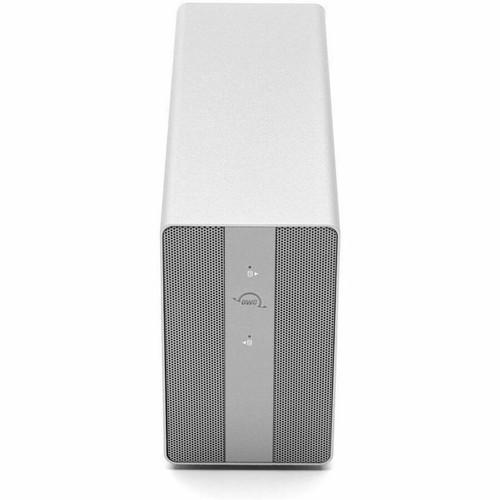 OWC Mercury Elite Pro Dual with 3-Port Hub External Storage Solution - 2 x HDD Supported - 2 x HDD Installed - 24 TB Installed HDD - - (OWCMEDCH7T24)