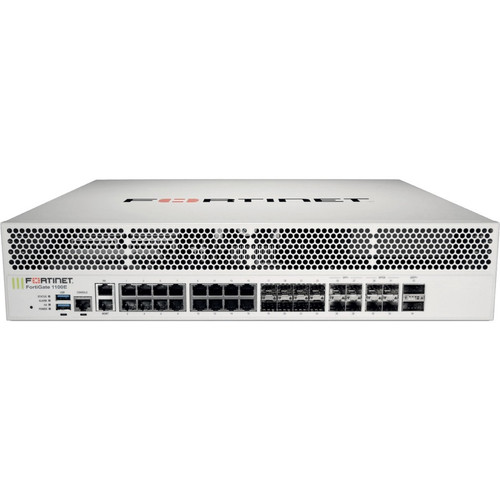 Fortinet FortiGate FG-1100E Network Security/Firewall Appliance - 18 Port - 10/100/1000Base-T, 1000Base-X, 10GBase-X, 40GBase-X - 40 - (Fleet Network)