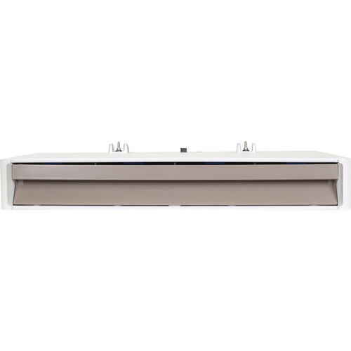 Ergotron C52-2211-1 CareFit Pro Electric Lift Cart - 1 Drawer - 37. 5 lb Capacity - 27" Screen Support - White/Warm Gray