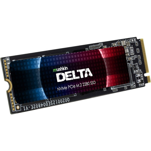 Mushkin Delta 4 TB Solid State Drive - M.2 2280 Internal - PCI Express NVMe (PCI Express NVMe 4.0 x4) - 800 TB TBW - 4975 MB/s Maximum (Fleet Network)