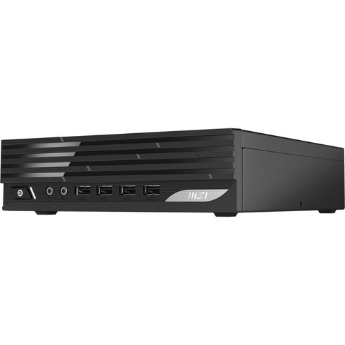 MSI PRODP2111M058 PRO DP21 11M-058US Micro PC Desktop - Intel Core i3-10105 Quad-Core 3. 7GHz - 8GB DDR4250GB NVMe SSD - Windows 10 Pro - Black