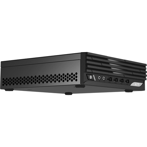 MSI PRO DP21 11M PRO DP21 11M-063US Desktop Computer - Intel Pentium G6405 - 4 GB - 120 GB SSD - Micro PC - Black - Intel H510 Chip - (Fleet Network)