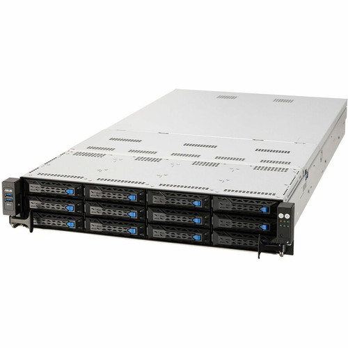 Asus RS720A-E11-WOCPU018Z Barebone System - 2U Rack-mountable - Socket LGA-4094 - 2 x Processor Support - AMD Chip - 4 TB DDR4 SDRAM - (Fleet Network)