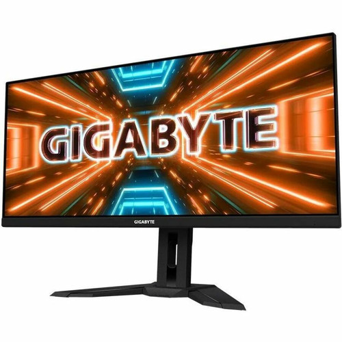 Gigabyte 34 Inch WQHD Ultrawide Gaming IPS LCD Monitor Viewable In Plane Switching Edge LED Backlight 3440 Resolution M34WQ-SA
