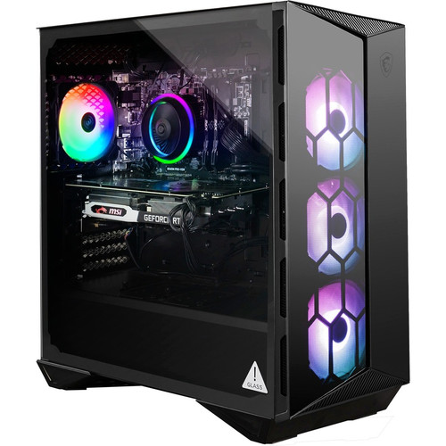 MSI Aegis R Aegis R 11TH-244US Gaming Desktop Computer - Intel Core i7 11th Gen i7-11700 - 16 GB - 1 TB SSD - Black - Intel Chip - 10 (Fleet Network)