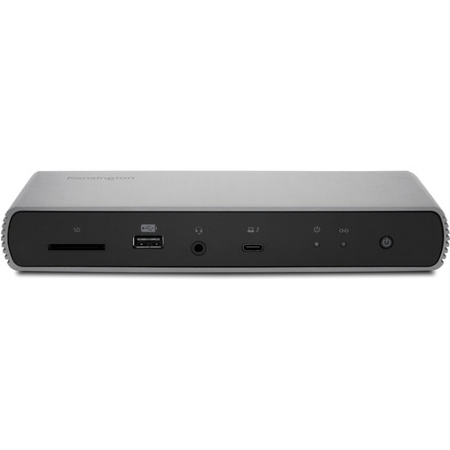 Kensington SD5750T Thunderbolt 4 Dual 4K Dock (DFS) - for Notebook, Tablet PC - Memory Card Reader - SD - 90 W - Thunderbolt 4 - 2 - - (K37899NA)
