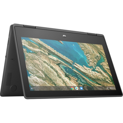 HP 58R00UT#ABA Chromebook x360 11 G3 EE 2-in-1 - 11. 6" Touchscreen HD IPS - Intel Celeron N4020 Dual-Core - 8 GB RAM - 32 GB Flash - ChromeOS