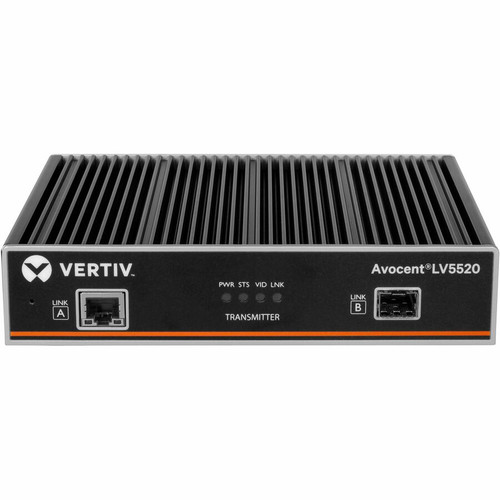 Vertiv Avocent LV5520 High-Performance KVM Extender | Transmitter - High-Performance KVM Extender | 4K 60Hz | Single Head | Dual Head (Fleet Network)