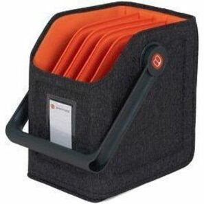Bretford TVTL30CAD-BP CUBE Toploader Charging Cart - Steel - Black Pumice - AC Power