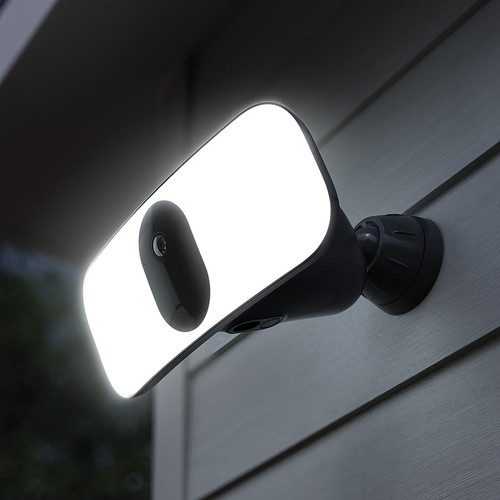 Arlo FB1001B-100NAS Pro 3 Floodlight Camera - 4MP 2K Wireless Indoor/Outdoor Security Camera with Color Night Vision - Motion Detection - and