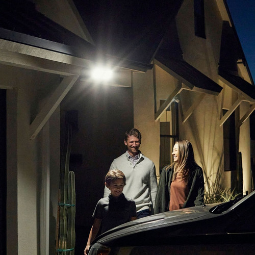 Arlo FB1001B-100NAS Pro 3 Floodlight Camera - 4MP 2K Wireless Indoor/Outdoor Security Camera with Color Night Vision - Motion Detection - and