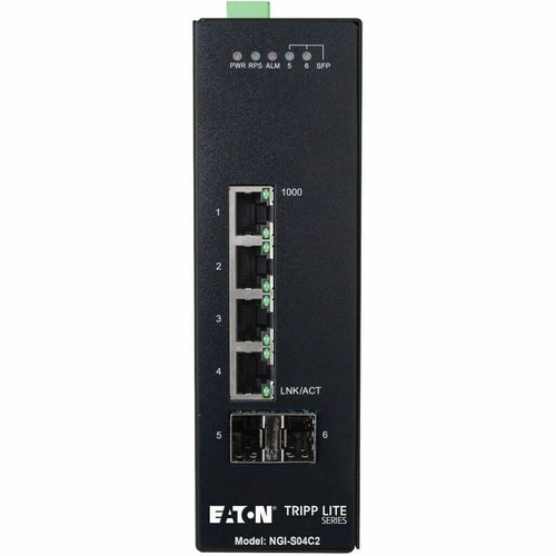 Tripp Lite by Eaton NGI-S04C2 Ethernet Switch - 4 Ports - Manageable - Gigabit Ethernet - 10/100/1000Base-T, 100Base-FX, 1000Base-X, - (Fleet Network)