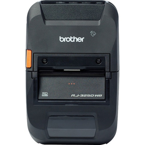 Brother RuggedJet RJ-3250WB-LCP Mobile Direct Thermal Printer - Monochrome - Portable - Label/Receipt Print - Ethernet - USB - - LAN - (Fleet Network)