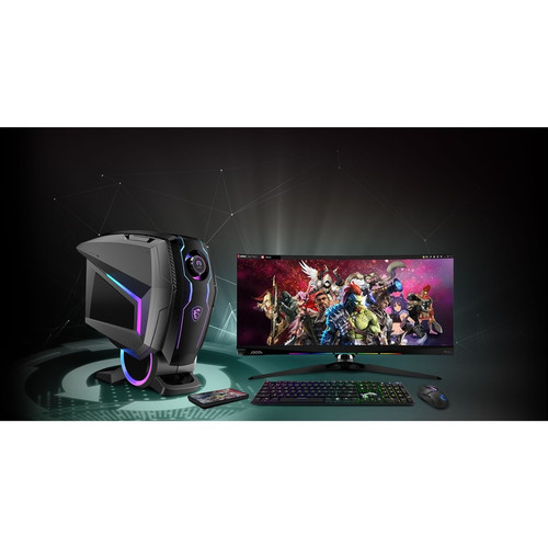 MSI AEGIS TI5 11TE-410CA MEG Aegis Ti5 Gaming Desktop - Intel Core i9-11900K - 32GB RAM - 2TB HDD + 1TB NVMe SSD - NVIDIA GeForce RTX 3070 Ti 8GB