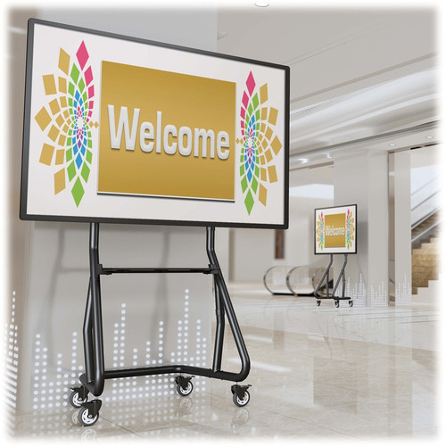 Tripp Lite by Eaton DMCS3780HDS Heavy-Duty Streamline Digital Signage Stand for 37"-80" Displays - 220 lb Capacity - Adjustable - Black