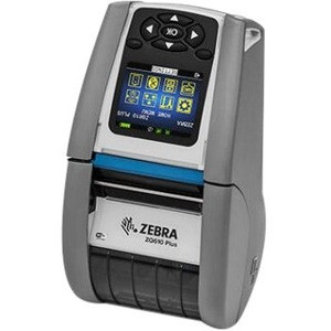 Zebra ZQ610 Plus-HC Desktop, Industrial, Mobile Direct Thermal Printer - Monochrome - Label/Receipt Print - Bluetooth - Near Field - - (Fleet Network)