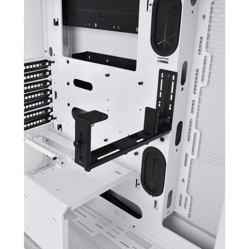 Thermaltake Core P6 Tempered Glass Snow Mid Tower Chassis - Mid-tower - White - SPCC, Tempered Glass - 4 x Bay - 0 - Micro ATX, Mini - (CA-1V2-00M6WN-00)