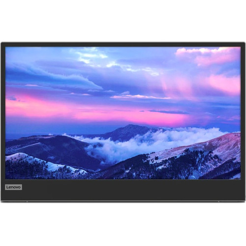 Lenovo L15 16" Class Full HD LCD Monitor - 16:9 - Raven Black - 15.6" Viewable - In-plane Switching (IPS) Technology - WLED Backlight (Fleet Network)