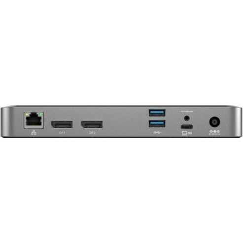 Alogic DX2 Dual 4K Display Universal Docking Station - with 100W Power Delivery - for Notebook - 100 W - USB Type A, USB Type C - 2 - (DUPRDX2-100)
