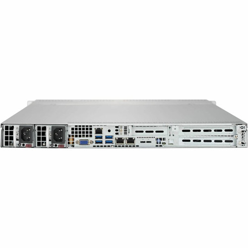 Supermicro SuperChassis Server Case - Rack-mountable - Black - 1U - 600 W - 3 x Fan(s) Supported - 4 x Internal 3.5" Bay - 4 x 2.5" - (CSE-LA15TQC-R504W)