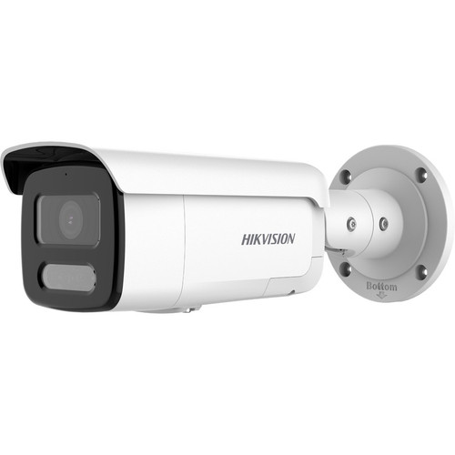 Hikvision DS-2CD2T47G2-LSU/SL 2. 8MM ColorVu 4MP Outdoor Bullet Camera with 60m Color Night Vision - IP67 - PoE/DC