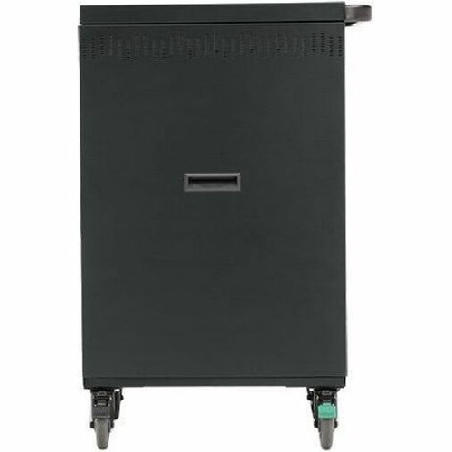 Bretford TCOREX36USBC-CK CORE X Cart - Pre-Wired Charging Cart for 36 Chromebooks - Steel - Charcoal - 4 Casters - 44. 5"H x 29. 5"W x 26"D