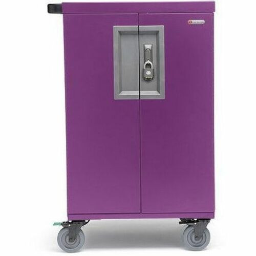 Bretford CORE X Cart - Pre-Wired TCOREX36USBC - 4 Casters - 5" (127 mm) Caster Size - Steel - 29.5" (749.30 mm) Width x 26" (660.40 x (Fleet Network)