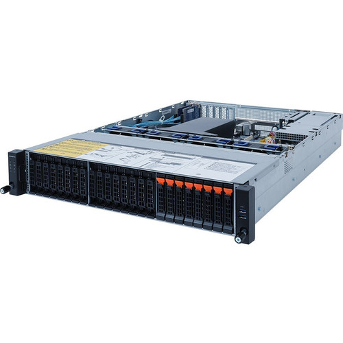 Gigabyte R272-P33 (Rev. 100) Barebone System - 2U Rack-mountable - Socket LGA-4926 - 1 x Processor Support - DDR4 SDRAM Maximum RAM - (Fleet Network)