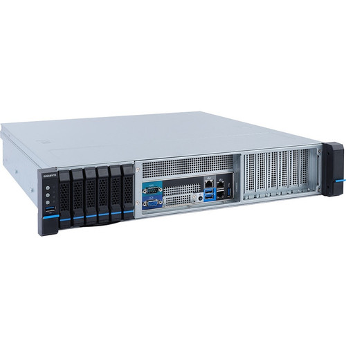 Gigabyte E252-P31 (Rev. 100) Barebone System - 2U Rack-mountable - Socket LGA-4926 - 1 x Processor Support - DDR4 SDRAM Maximum RAM - (Fleet Network)