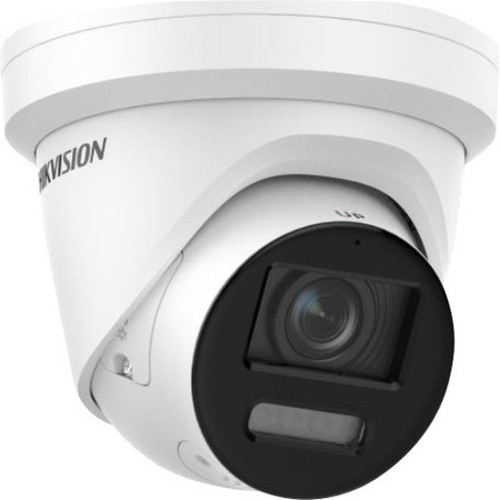 Hikvision ColorVu DS-2CD2387G2-LSU/SL 8 Megapixel Outdoor 4K Network Camera - Color - Turret - White - 98.43 ft (30 m) Color Night - - (Fleet Network)