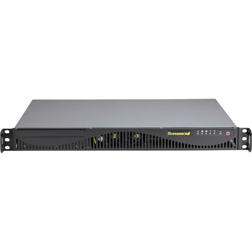 Supermicro SuperServer SYS-510T-ML Server Barebone System - 1U Rack-mountable - Socket LGA-1200 - 1 x Processor Support - Intel C252 - (Fleet Network)