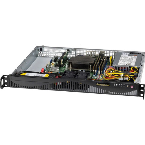 Supermicro SYS-510T-ML SuperServer Barebone - 1U Rackmount - LGA-1200128GB DDR4 - 6x SATA - Gigabit Ethernet