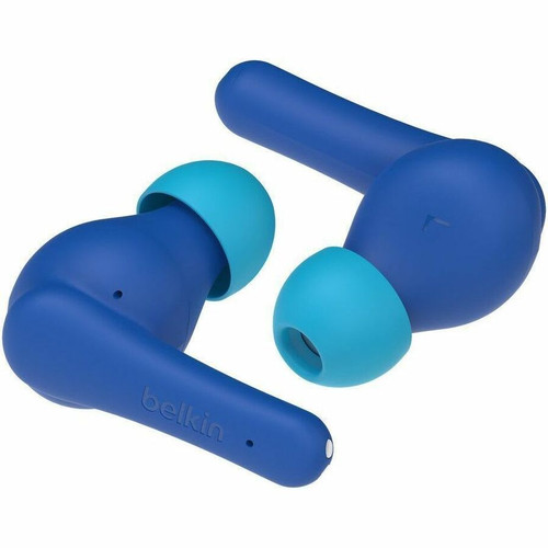 Belkin SoundForm Nano 2 Wireless Earbuds for Kids - Stereo - True Wireless - Bluetooth - 30 ft - Earbud - Binaural - In-ear - Noise - (Fleet Network)