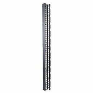 Ortronics Cable Protection - Vertical Wire Cage/Cover - Black (Fleet Network)