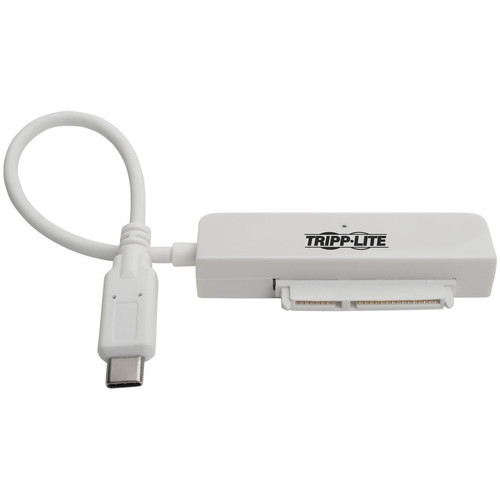 Tripp Lite by Eaton U438-06N-G1-W USB 3.1 Gen 1 to SATA III Adapter Cable, White - 6" (152.40 mm) SATA/USB Data Transfer Cable for - 1 (Fleet Network)