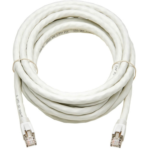 Tripp Lite series Cat.8 Patch Network Cable - 15 ft (4.57 m) Category 8 Network Cable for Network Device, Webcam, VoIP Device, Switch, (N272-015-WH)