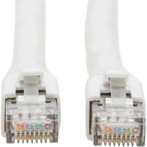 Tripp Lite series Cat.8 Patch Network Cable - 15 ft (4.57 m) Category 8 Network Cable for Network Device, Webcam, VoIP Device, Switch, (N272-015-WH)
