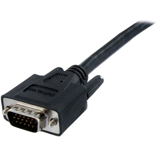 StarTech. com DVIVGAMM10 10 ft DVI to VGA Display Monitor Cable - DVI-A Male to HD-15 Male - Black
