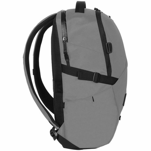 Targus TBB64904GL Terra EcoSmart Backpack for 15-16" Notebooks - Gray - 23L - Weather Resistant with Removable Rain Cover